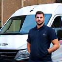 Business owner Robert K. with detailed fleet vehicle